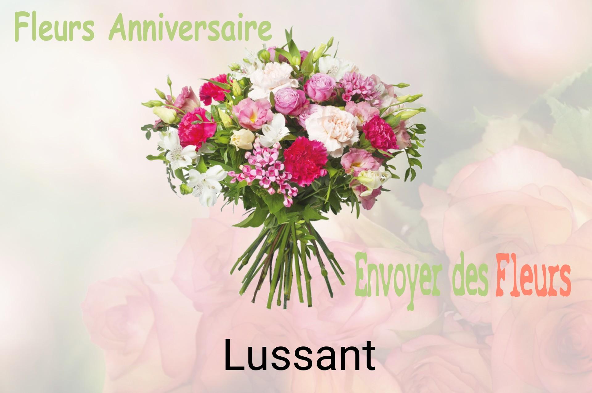 Bouquet de fleurs d’anniversaire livré à Lussant