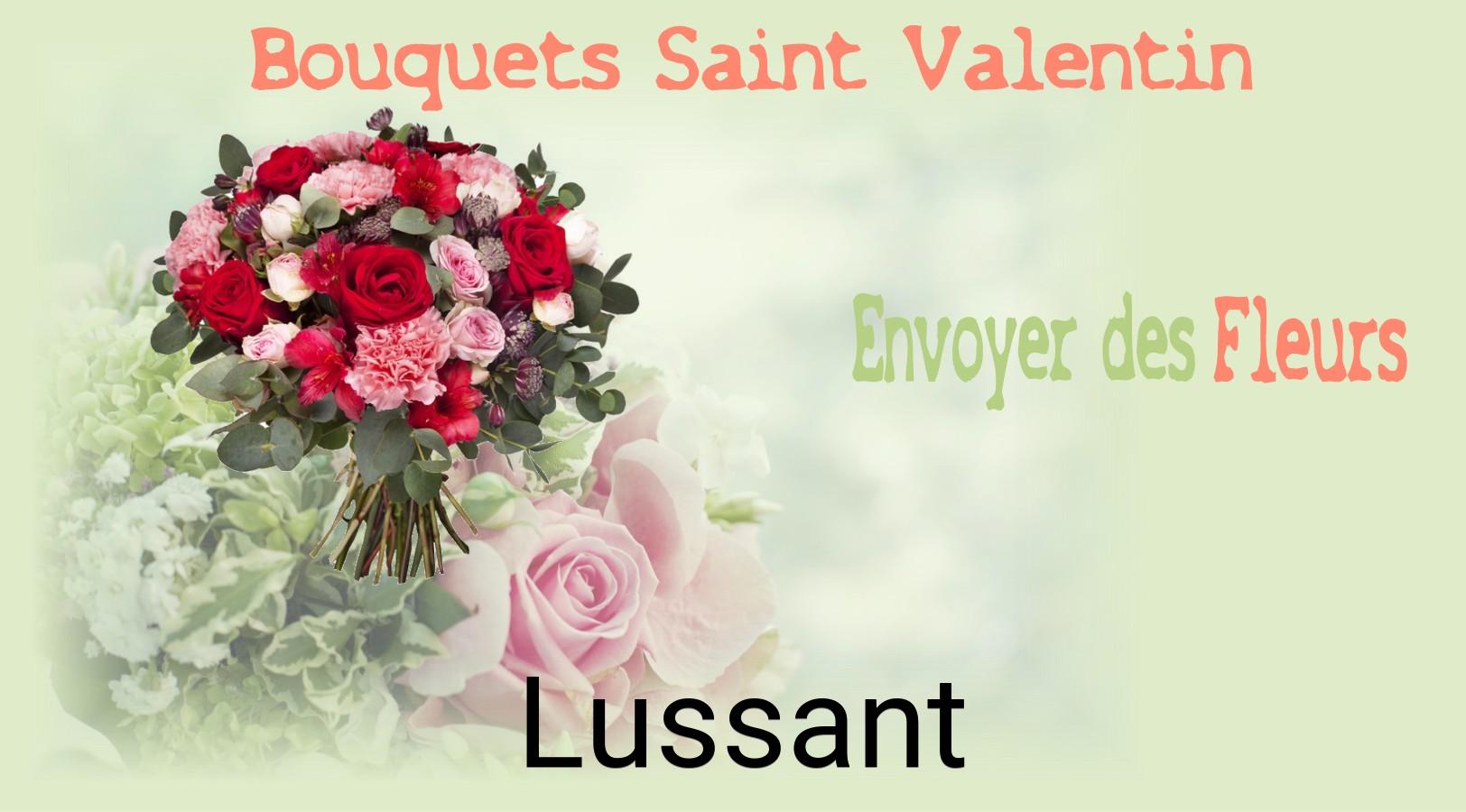 Roses de Saint-Valentin livrées à Lussant
